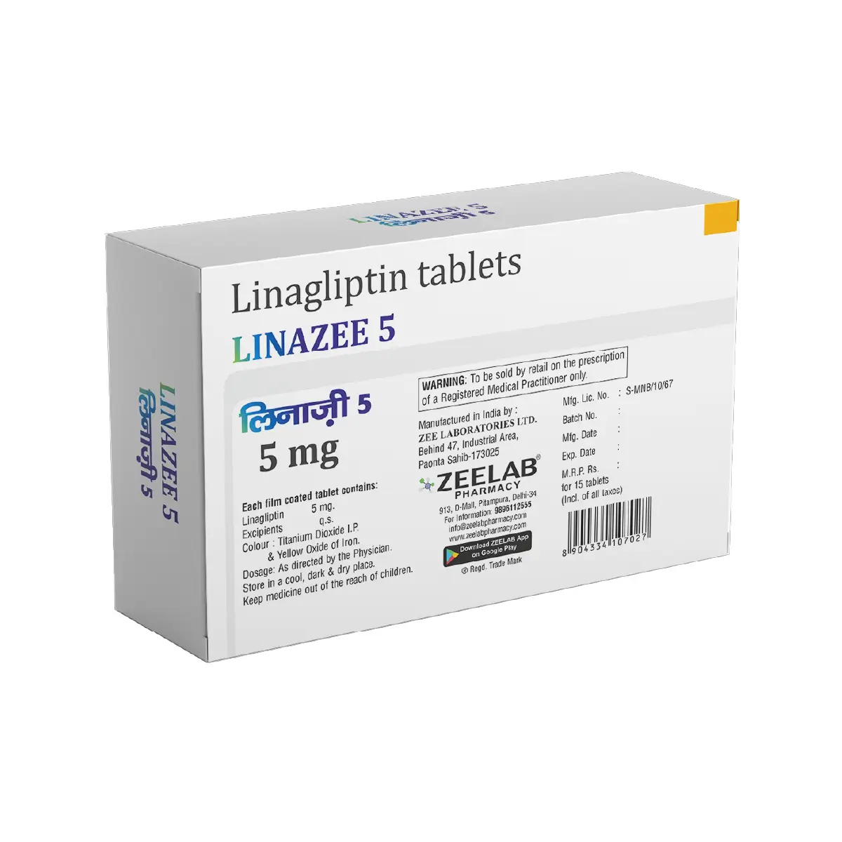 Linazee 5 Tablet