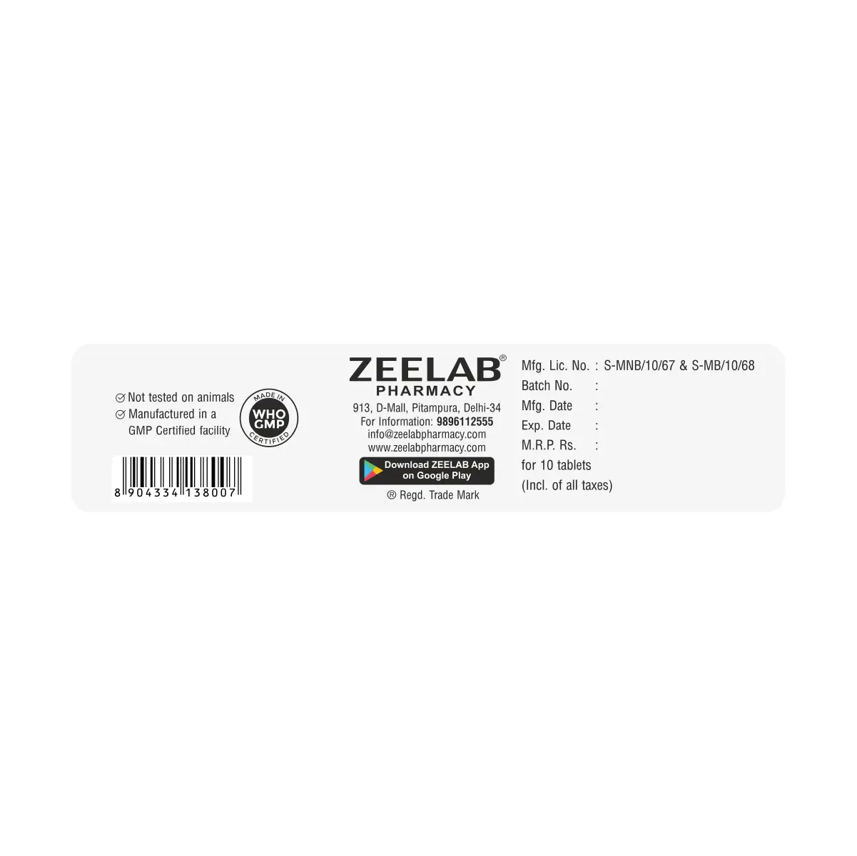 Meget 160 | Megestrol 160mg Tablet | Strip of 10 Tablets