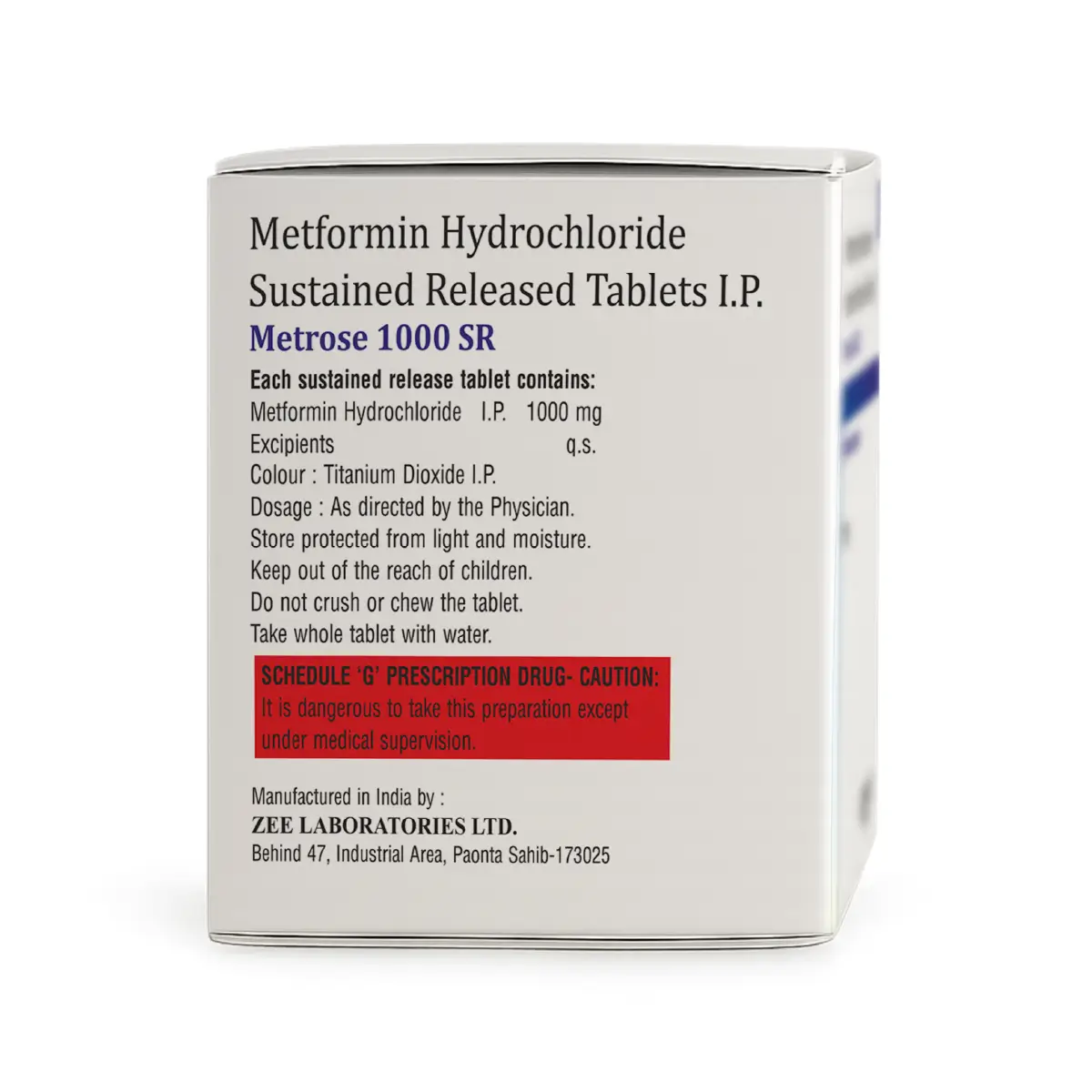 Metrose 1000 SR Tablet