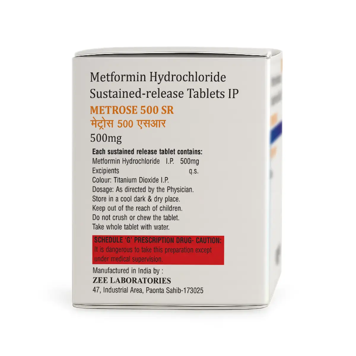 Metrose 500 SR Tablet