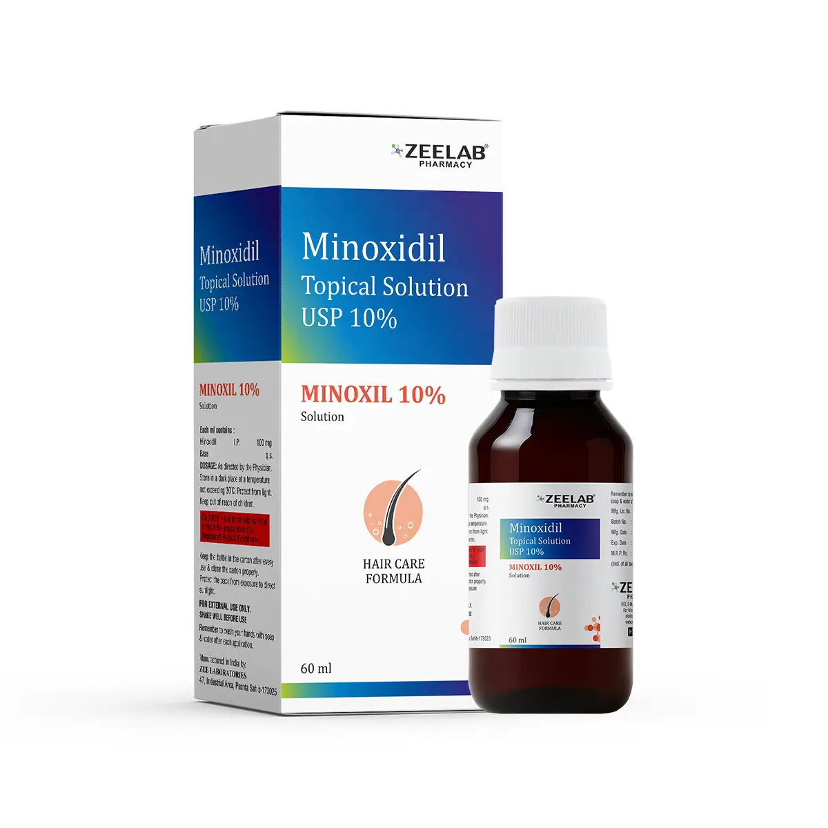 Minoxil 10% Topical Solution For Hair Growth