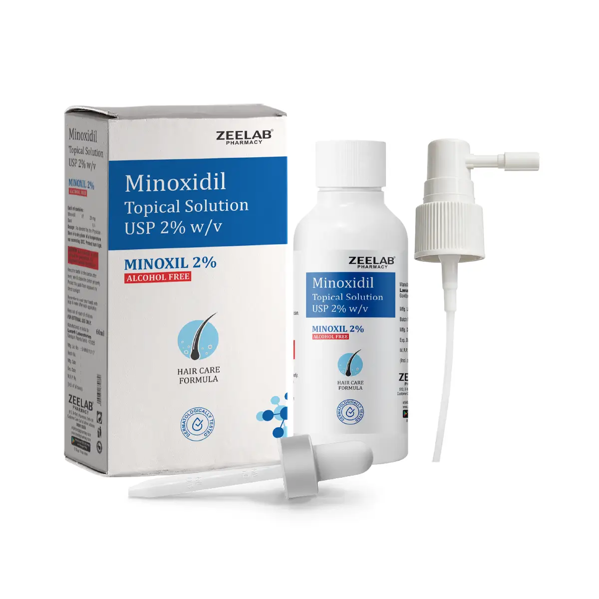 Minoxil 2% Alcohol Free Solution
