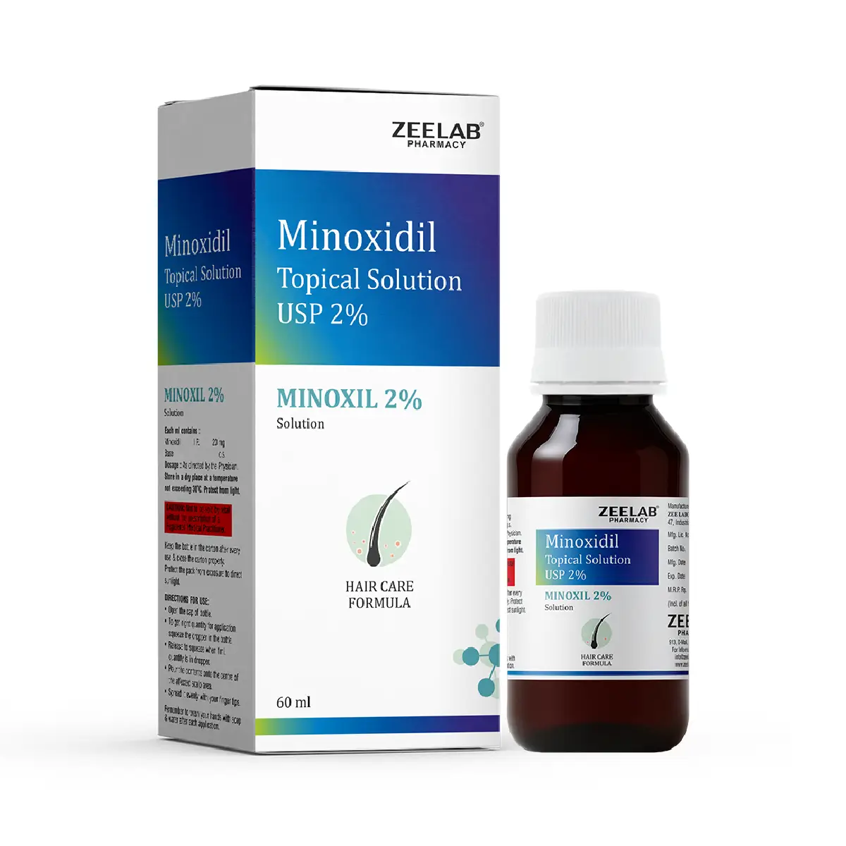 Minoxil 2% Topical Solution For Hair Growth