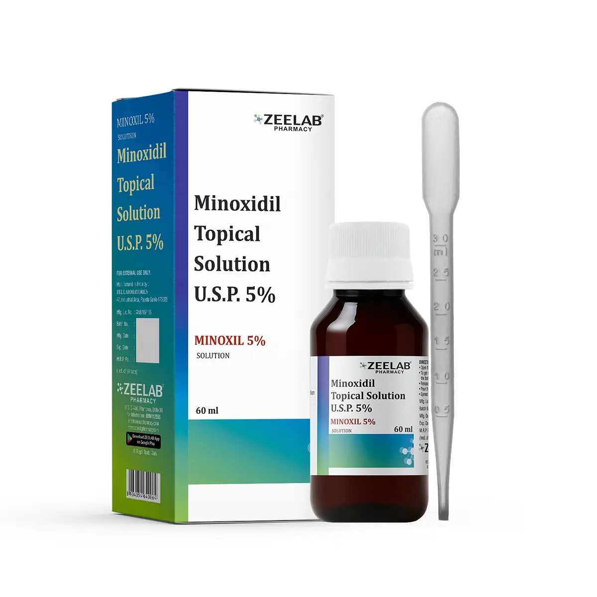 Minoxil 5% Topical Solution | For Hair Growth
