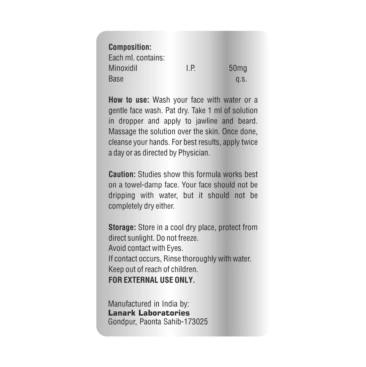 Patchy & Uneven Beard Growth Solution