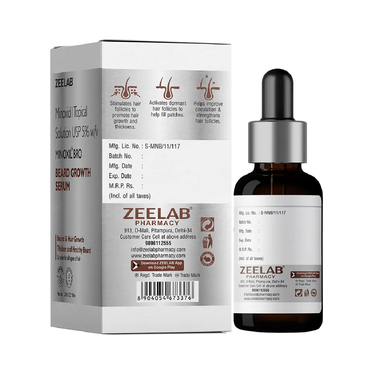 Minoxil Bro Beard Growth Serum