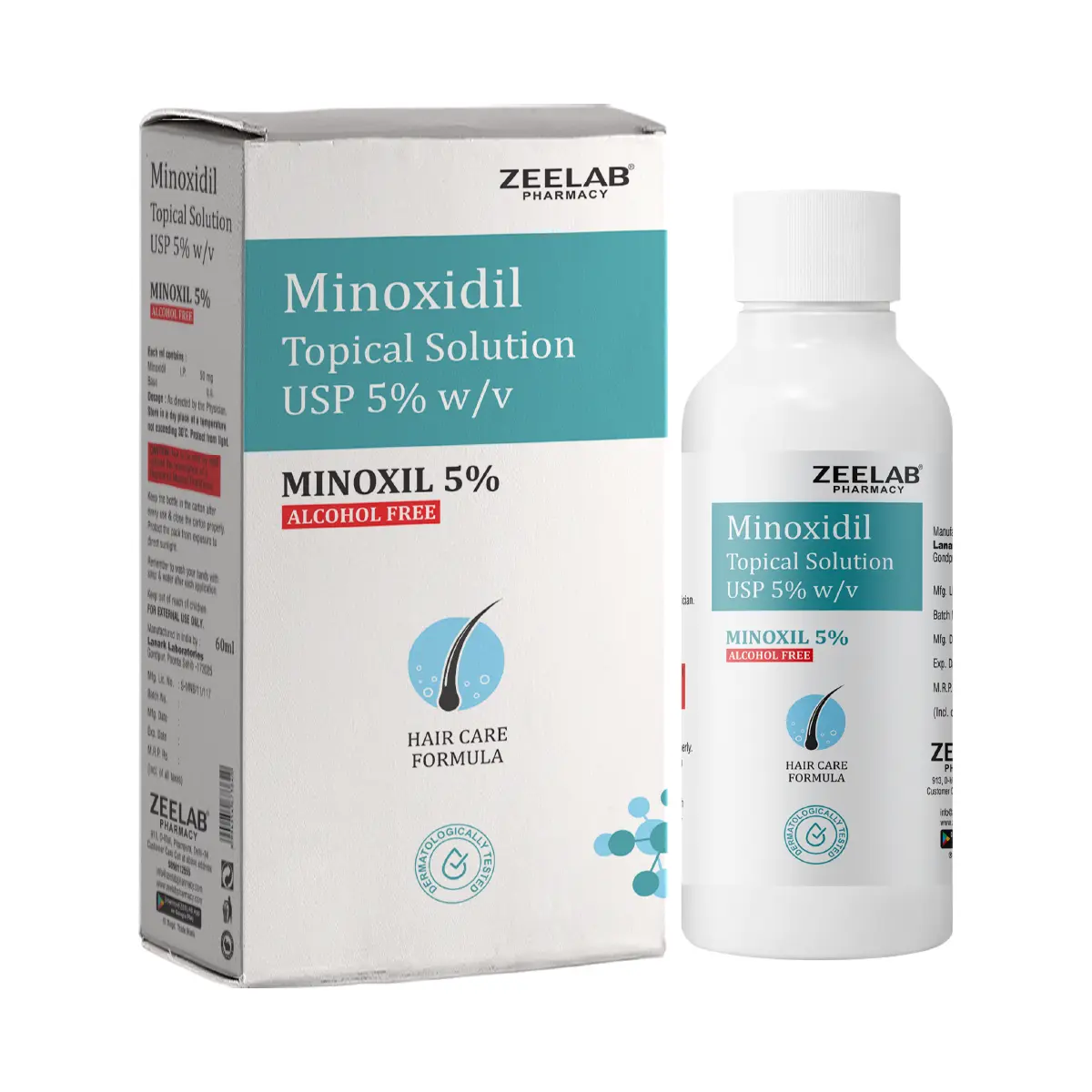 Minoxil Minoxidil 5% Alcohol Free Solution