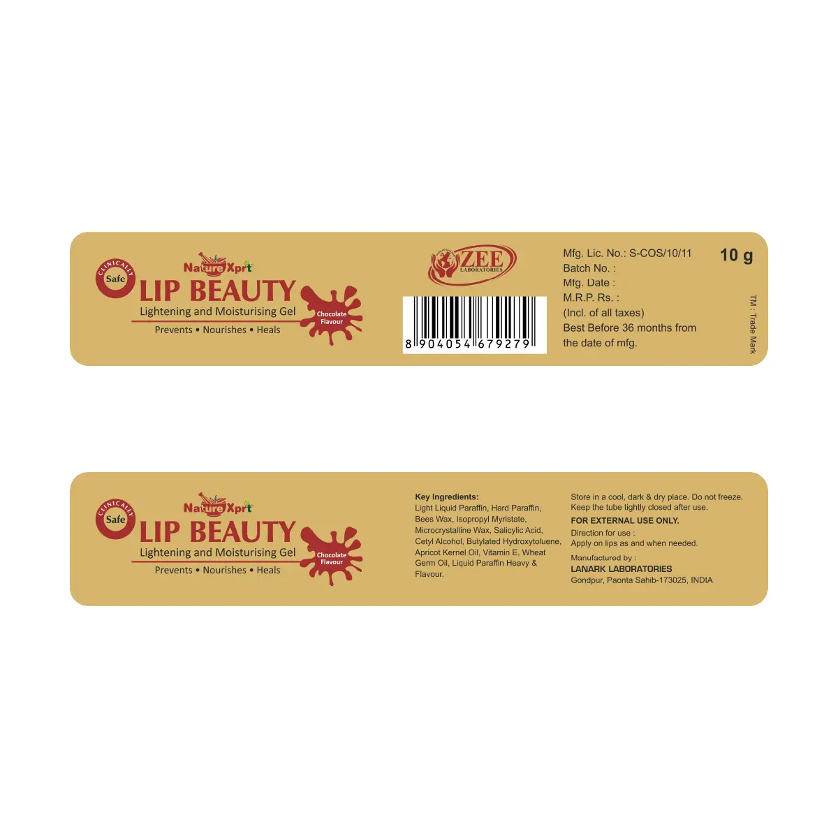 NatureXprt Lip Beauty Chocolate Flavour | Lip Balm For Men And Women