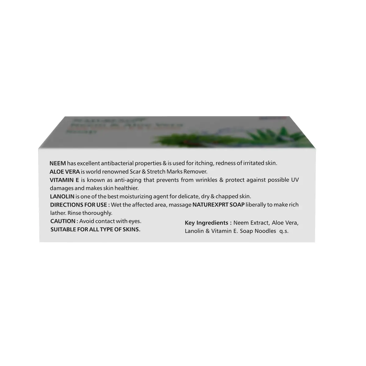 NatureXprt Neem Aloe Vera Soap 