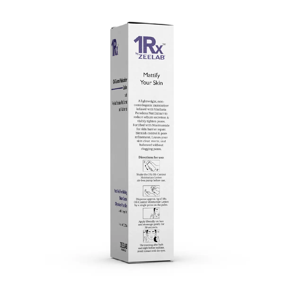1RX Oil Control Moisturizer Lotion