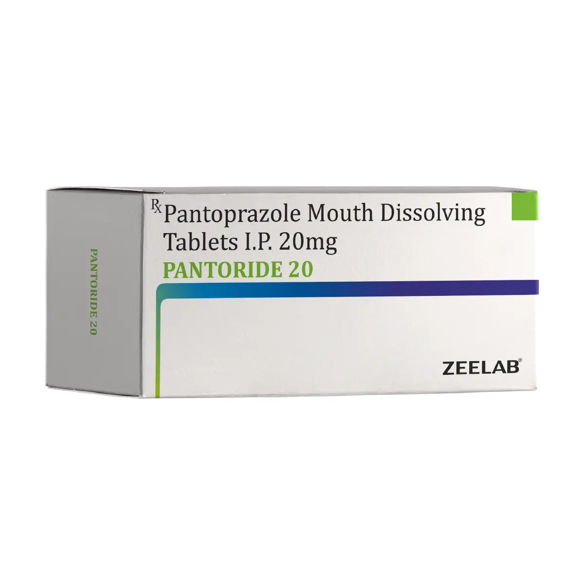 Pantoride 20 | Pantoprazole 20mg Tablet | Strip of 30 Tablets