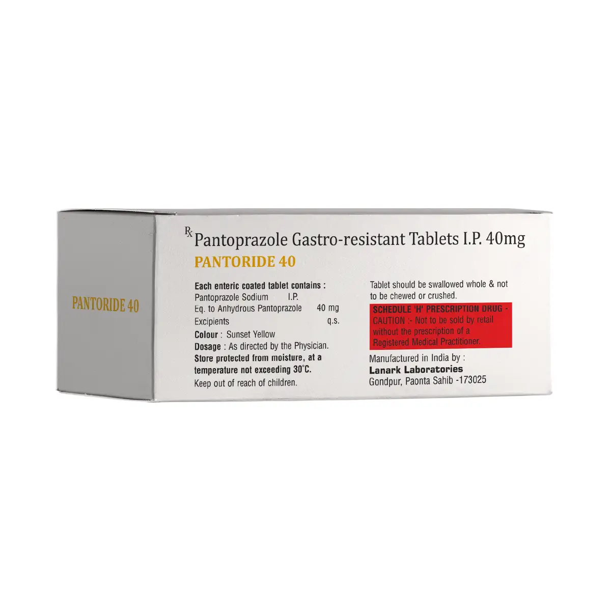Pantoride 40 Tablet