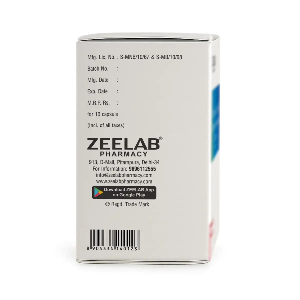 Pantoride DSR | Pantoprazole DSR Capsule | Strip of 15 Capsules