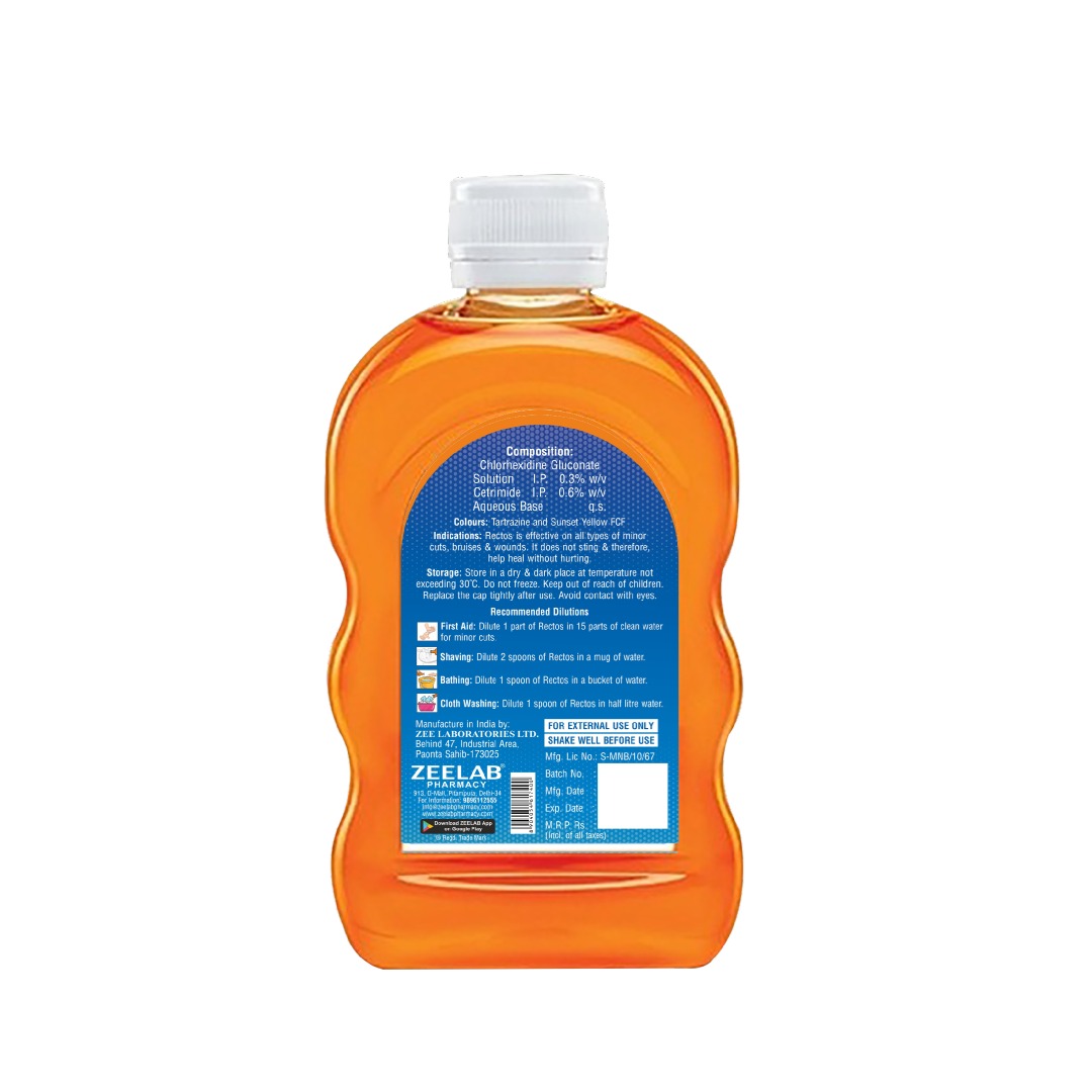 Rectos Antiseptic Solution 100ml