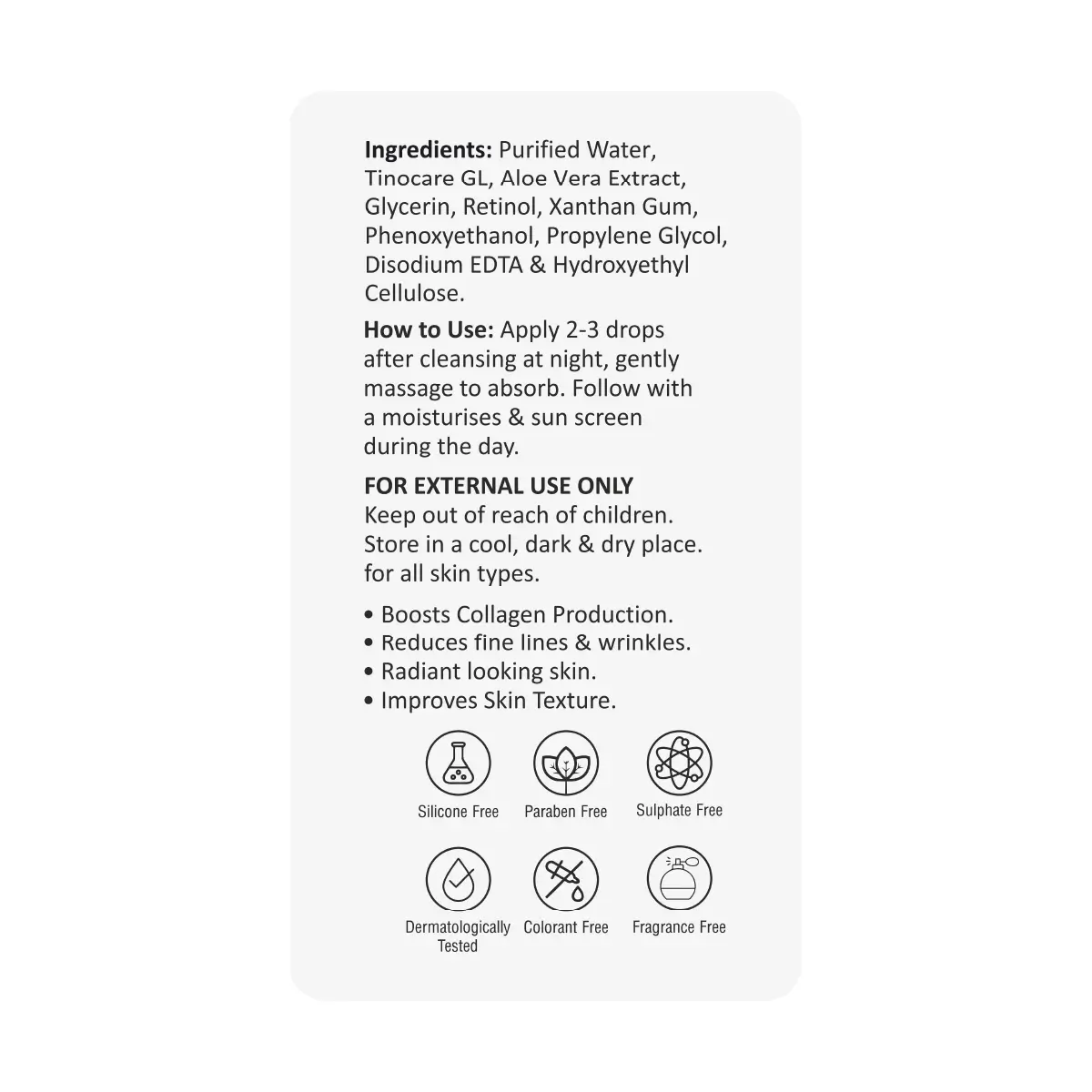 Zeelab Retinol 1% Face Serum