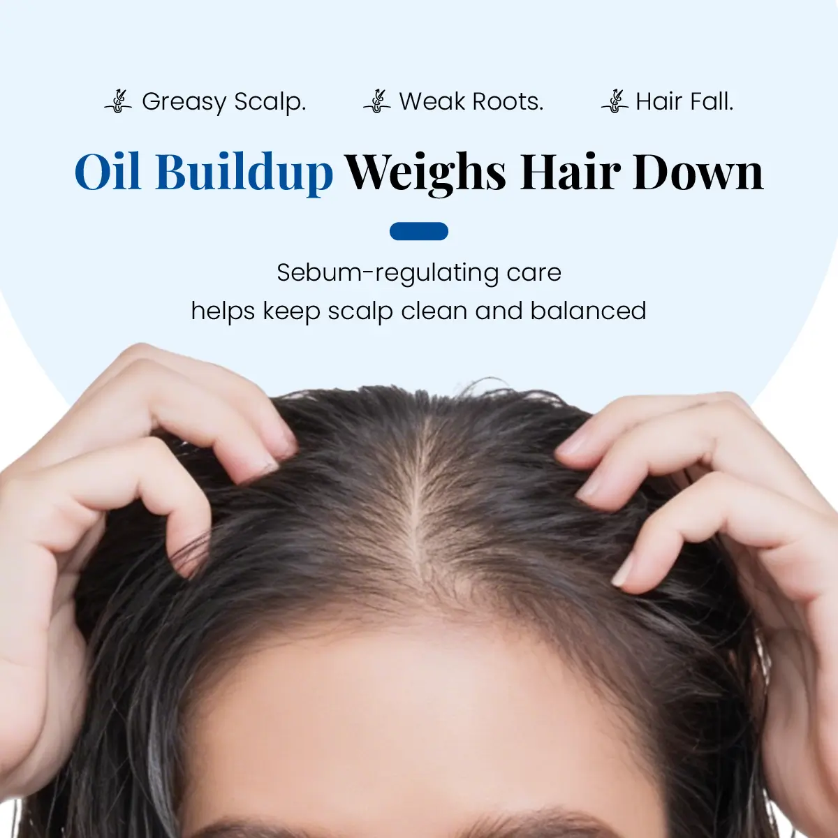 Zeelab Sebum Regulating Anti Hair Fall Shampoo 100ml