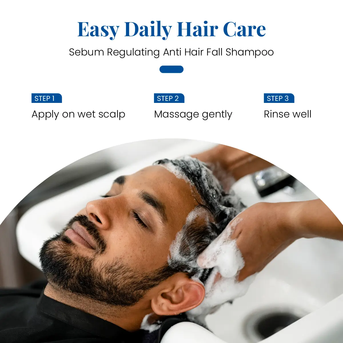 Zeelab Sebum Regulating Anti Hair Fall Shampoo 240ml