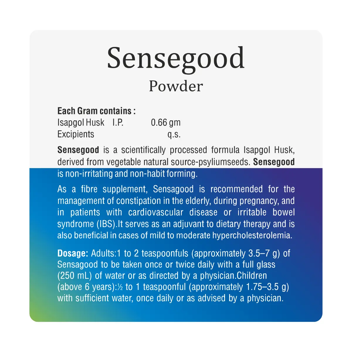Sensegood Powder 350gm