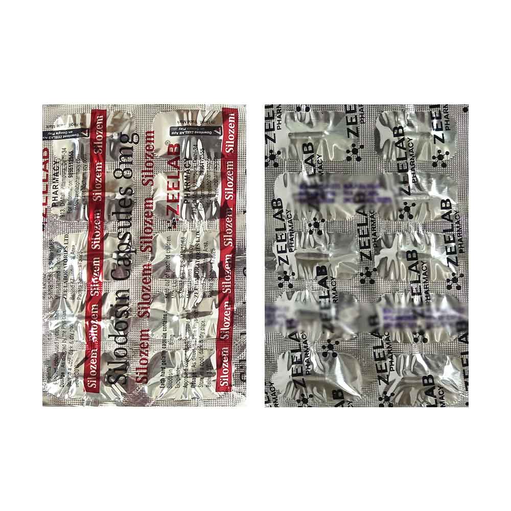 Silozem 8mg Capsule | Silodosin 8mg Capsule | Strip of 10 Capsules