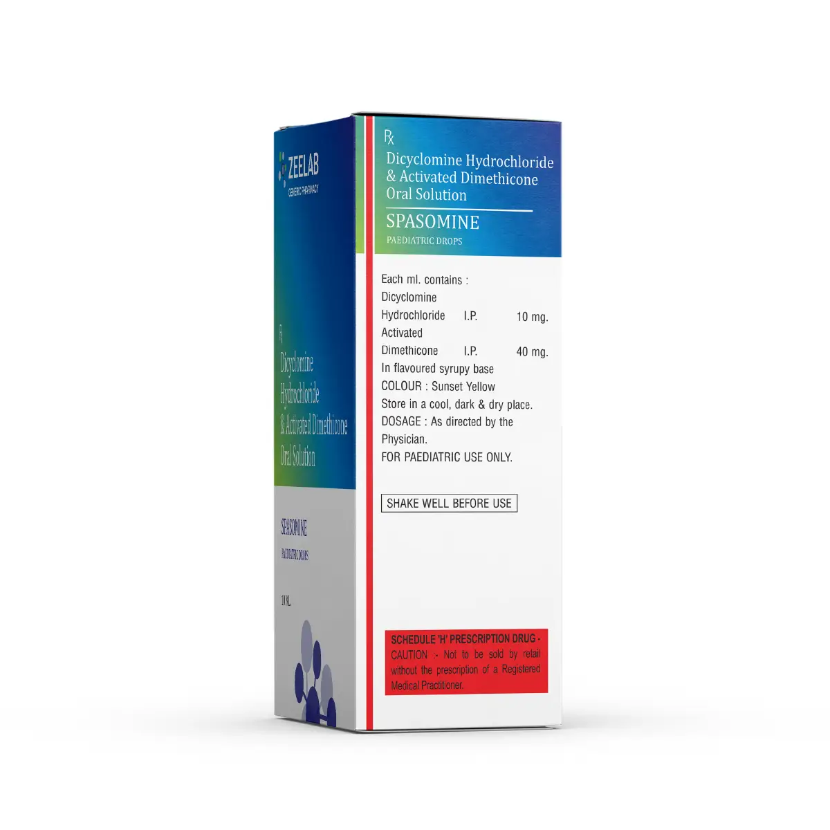 Spasomine Paediatric Drops for Abdominal Pain