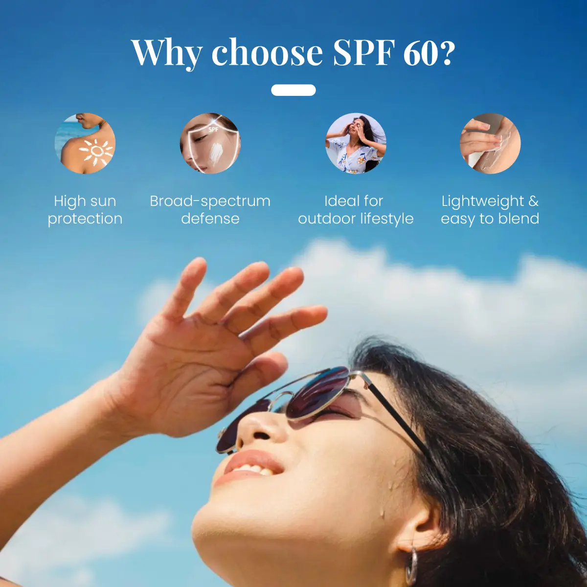 Sunscreen Lotion SPF 60 100gm | Broad Spectrum Sun Protection for UVA & UVB Rays