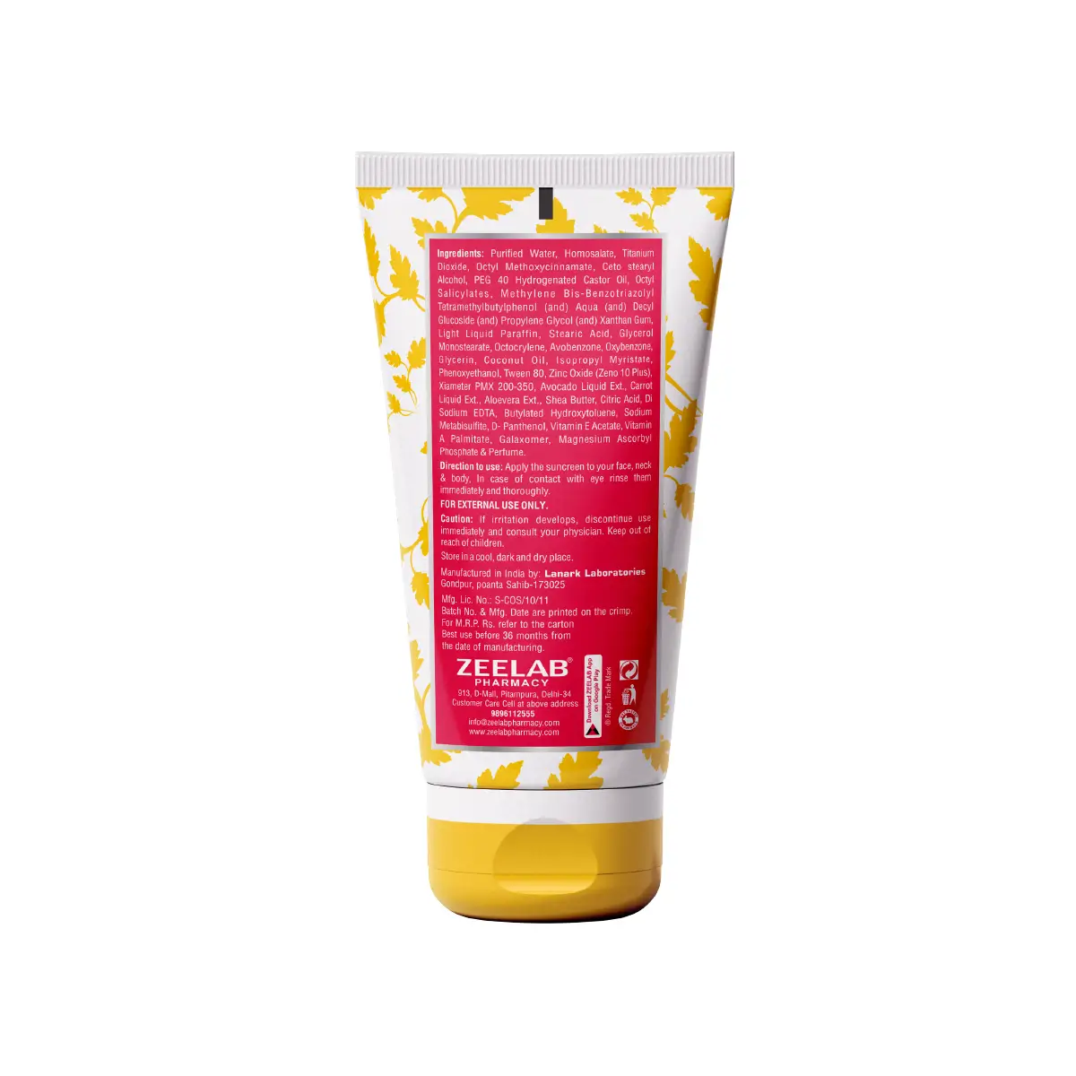 Sunscreen SPF 80+ | High SPF Sunscreen | Daily Sun Care