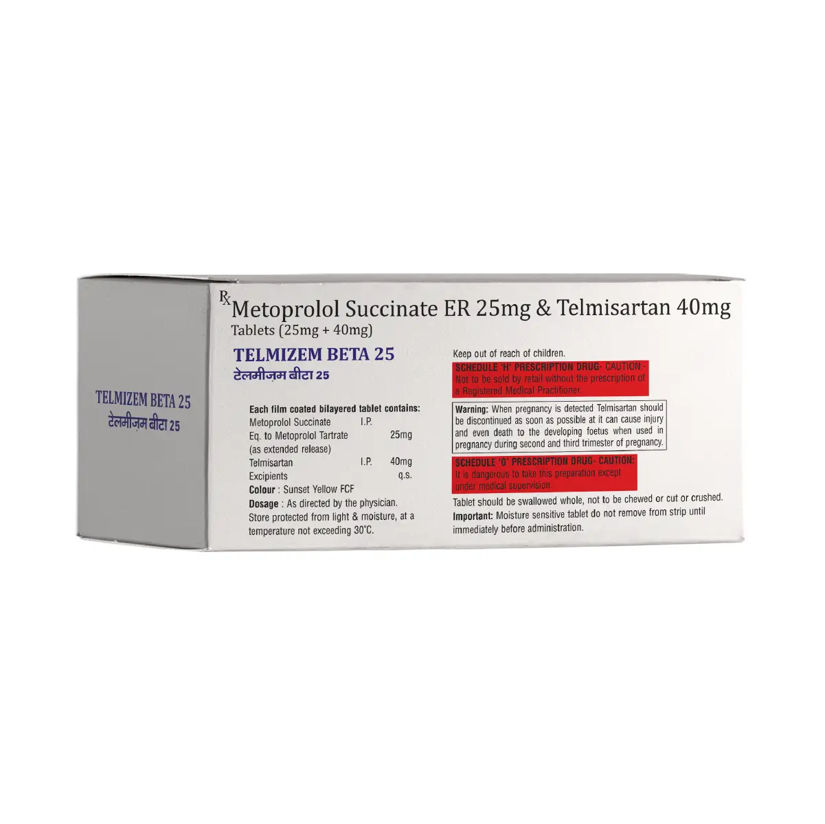 Telmizem Beta 25 Tablet