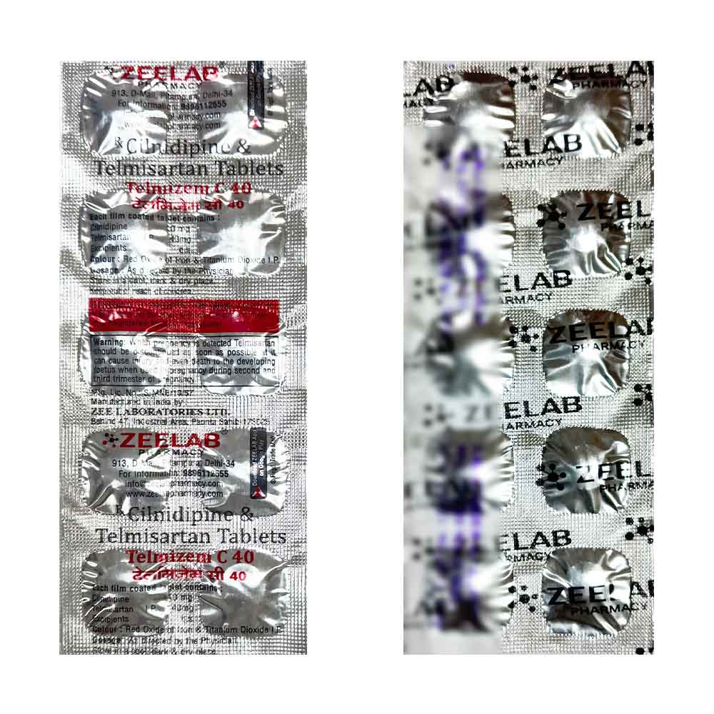 Telmizem C 40 Tablet