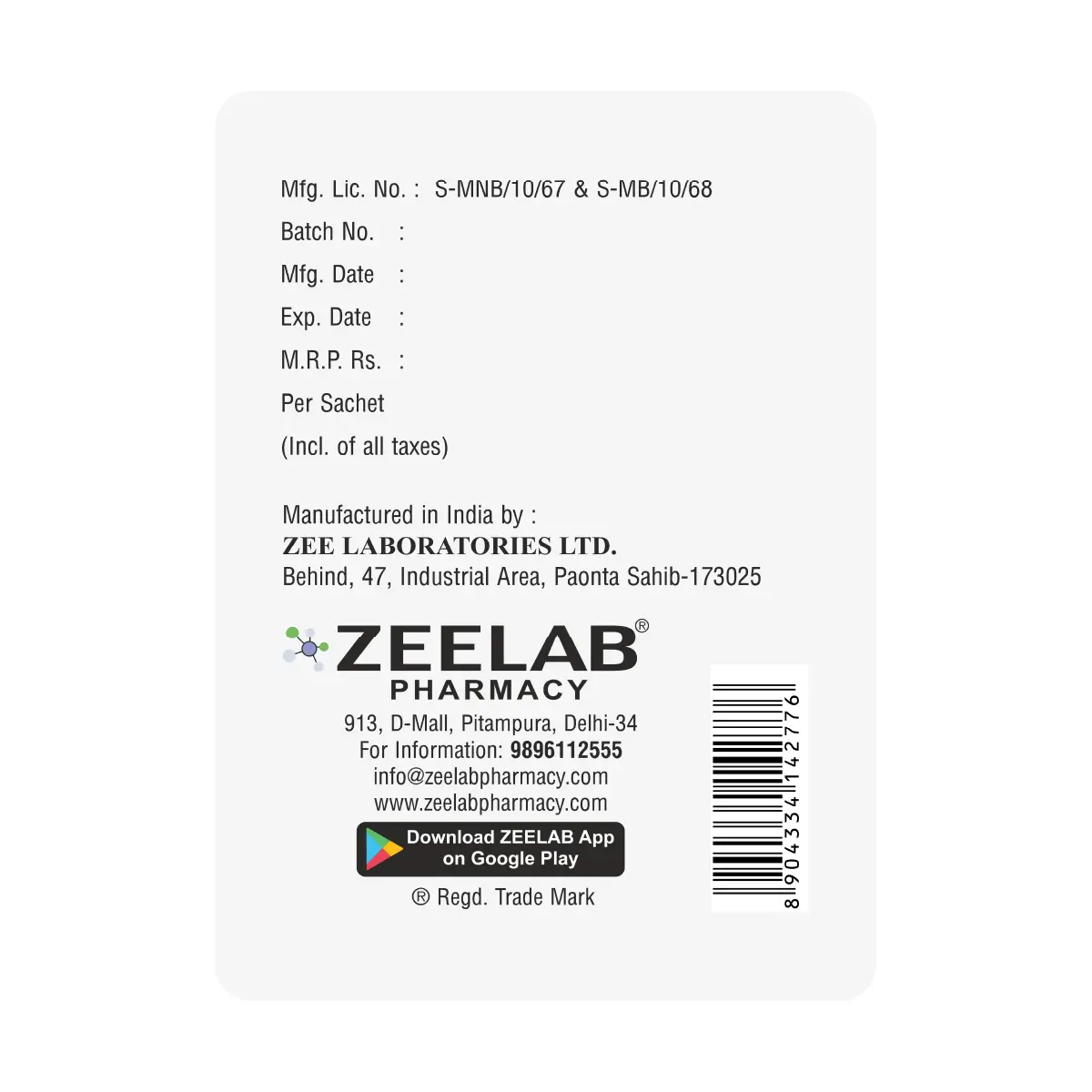 Updee Vitamin D3 (Cholecalciferol 60000 IU) Sachet | For Bone & Joint Health 