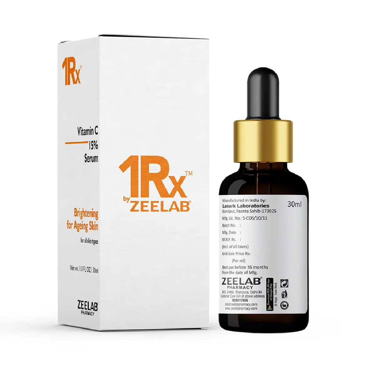 1RX Vitamin C 15% Face Serum