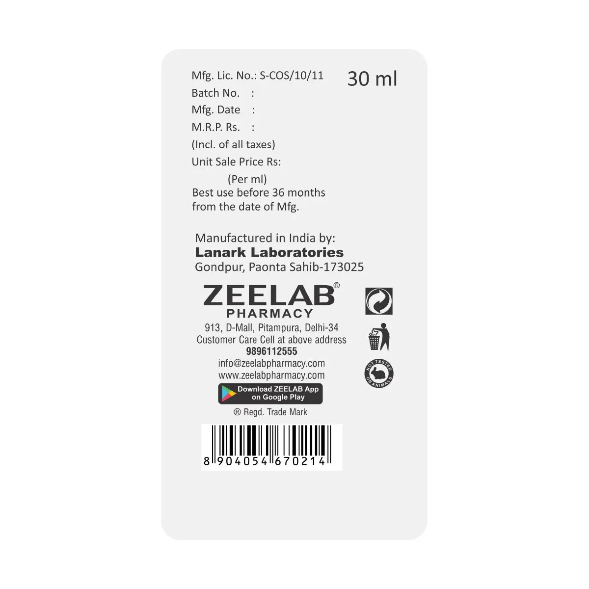 1RX 10% Vitamin C + E + Ferulic Acid Face Serum