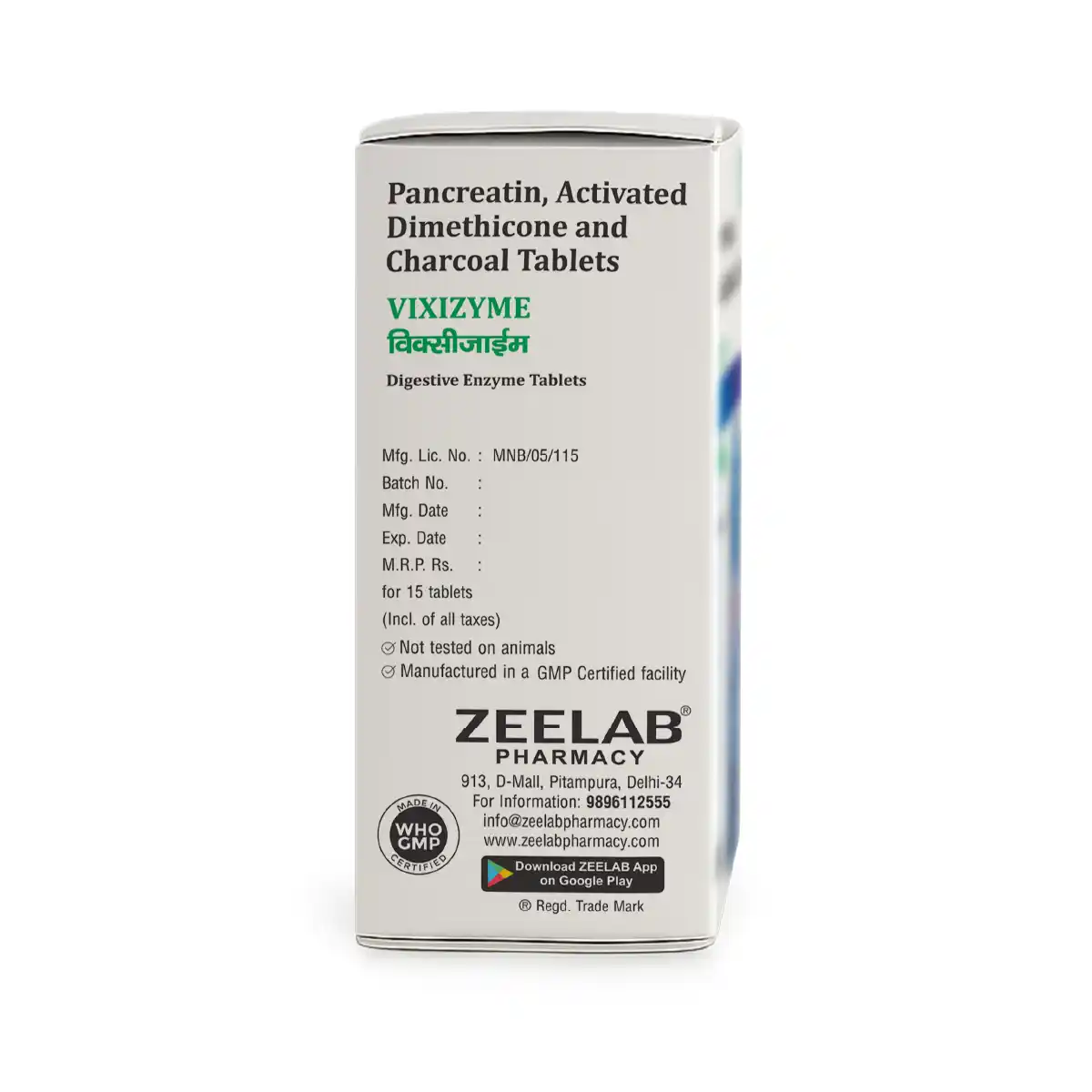 Vixizyme Tablet