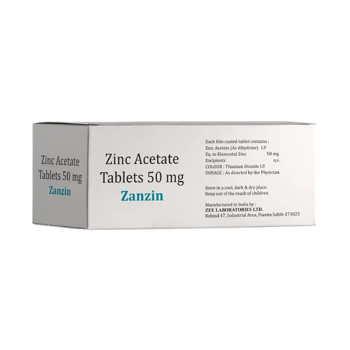 Zanzin Zinc Tablet | Zinc Supplement for Immunity & Zinc Deficiency