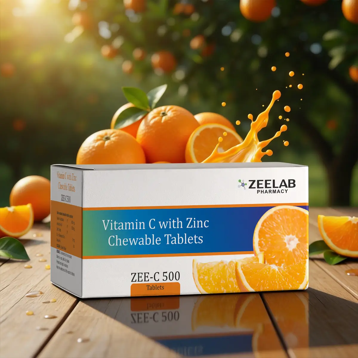 ZEE Vitamin C 500 Chewable Tablet