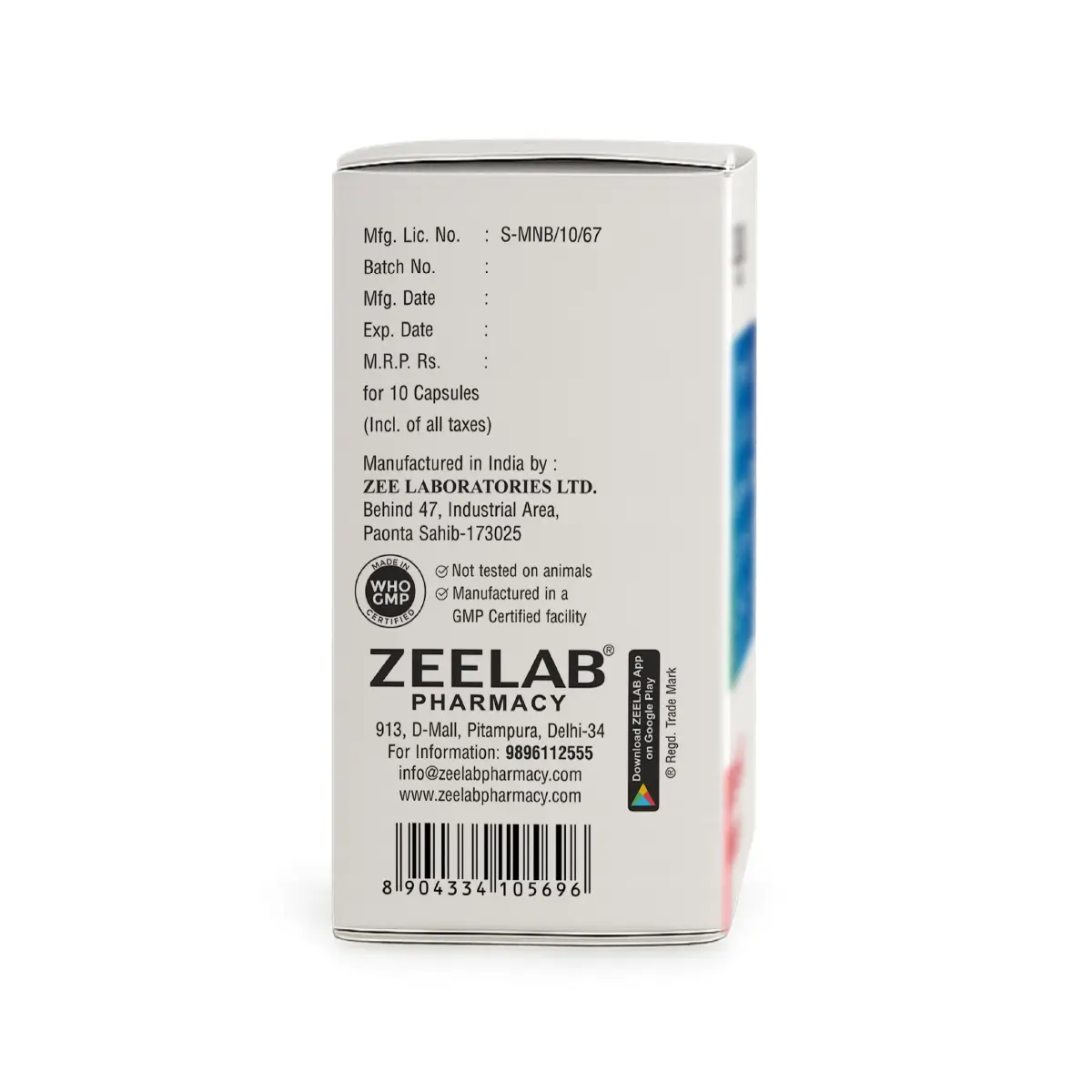 Zeefron AD Soft Gel Capsule | Supports Healthy Blood, Reduces Weakness & Boosts Energy