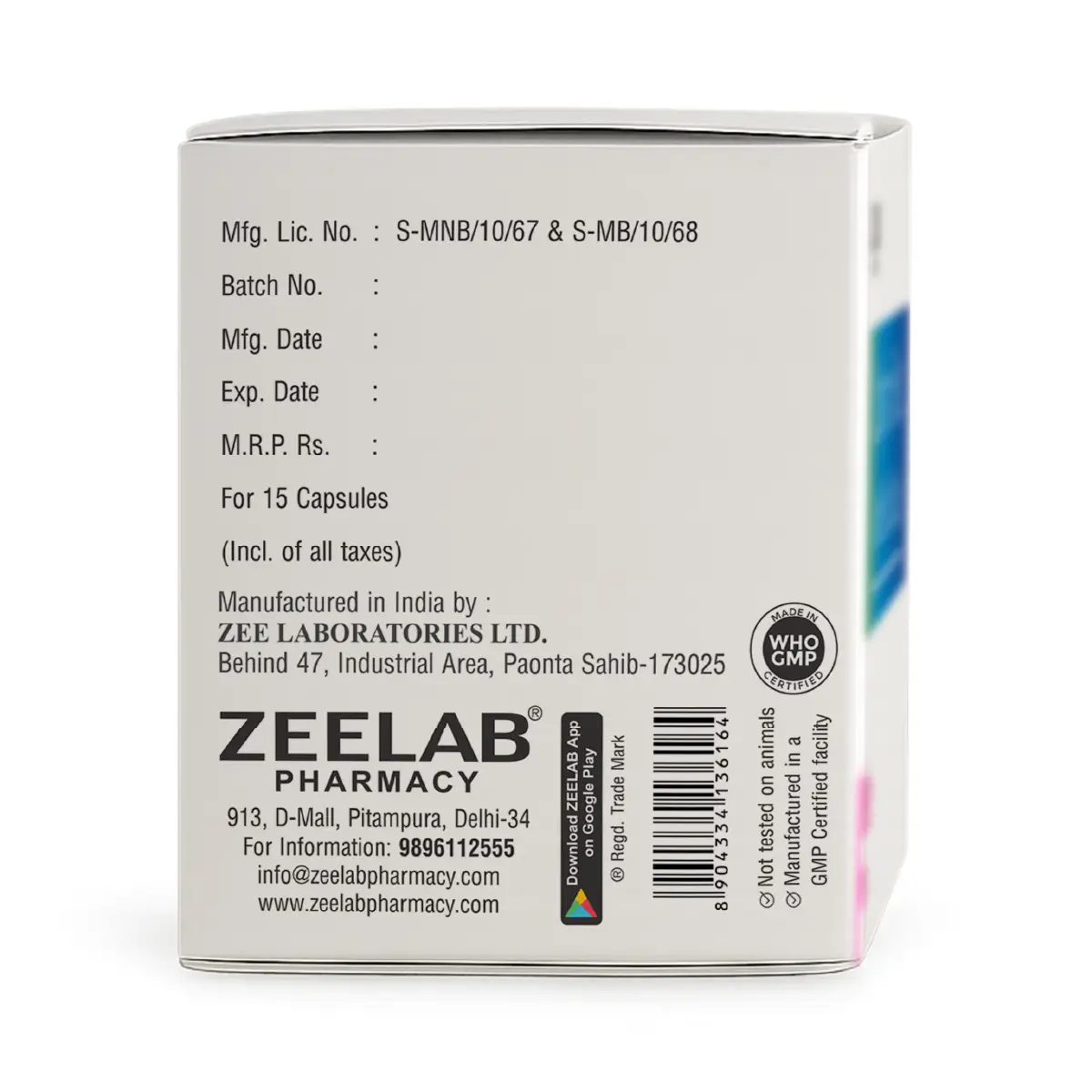 Zeefron Capsule | Supports Healthy Blood, Reduces Weakness & Boosts Energy