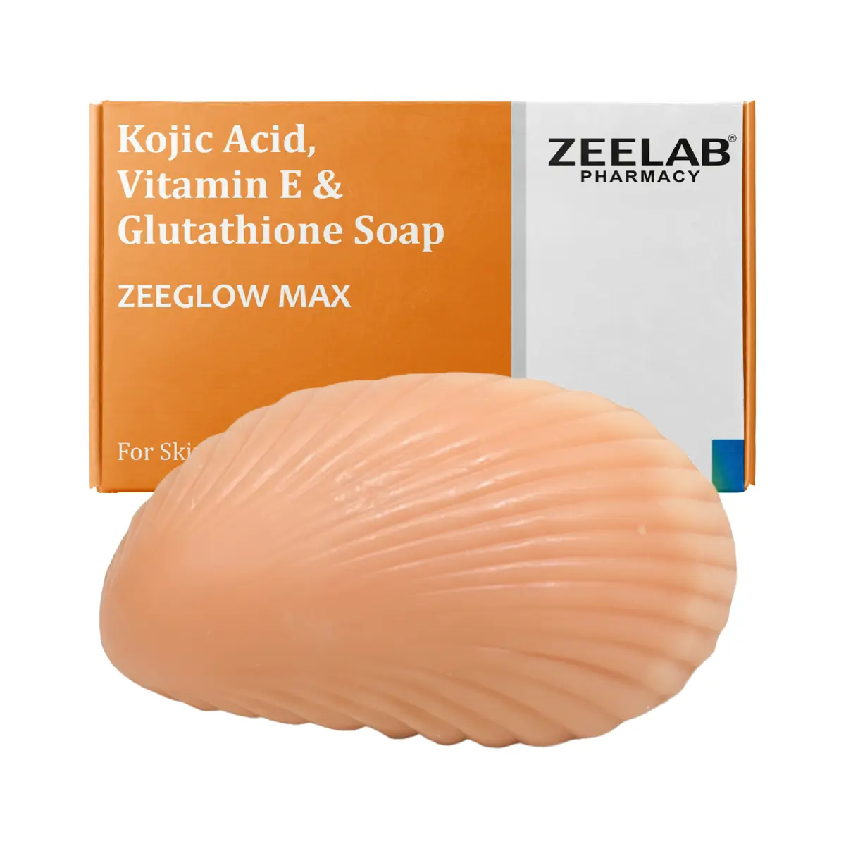 Zeeglow Max | Kojic Acid and Glutathione Soap​ with Vitamin E | For Glowing Skin