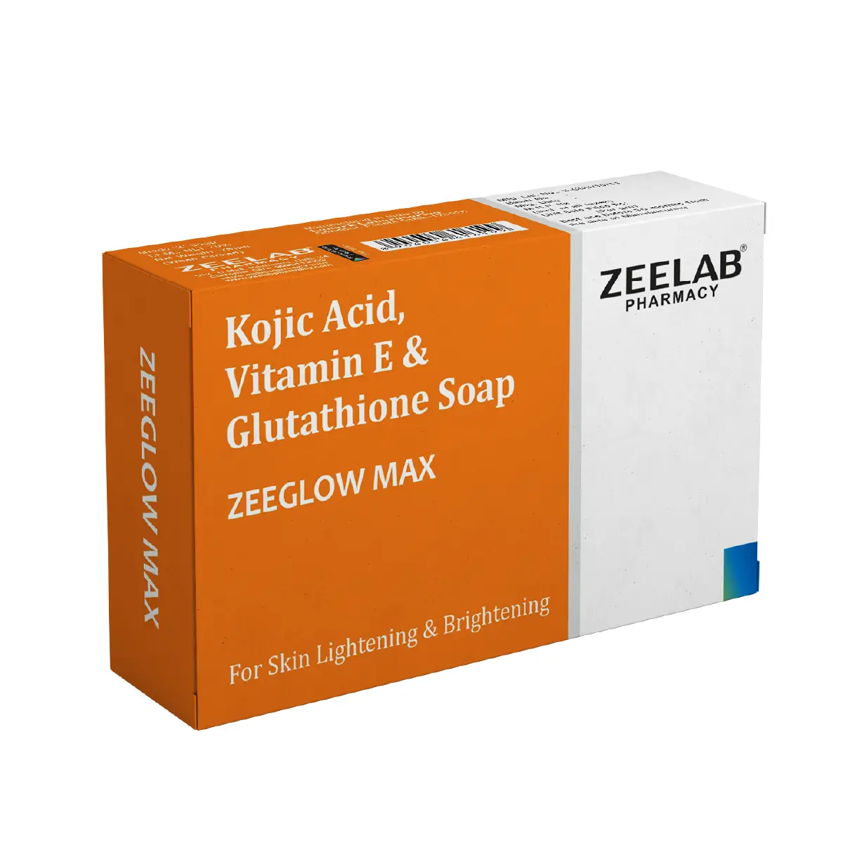 Zeeglow Max | Kojic Acid and Glutathione Soap​ with Vitamin E | For Glowing Skin