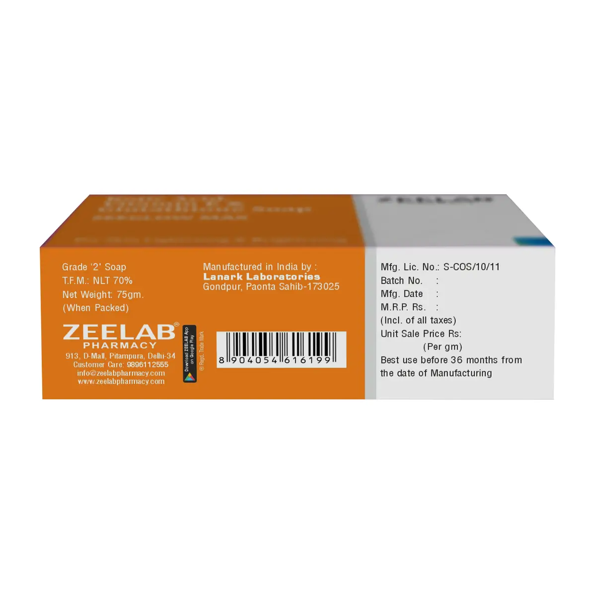 Zeeglow Max | Kojic Acid and Glutathione Soap​ with Vitamin E | For Glowing Skin