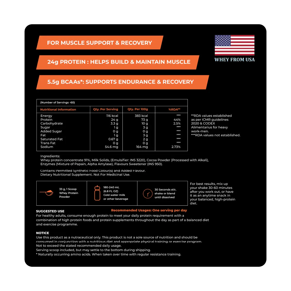 Zeelab Athlete 100% Whey Protein Rich Chocolate