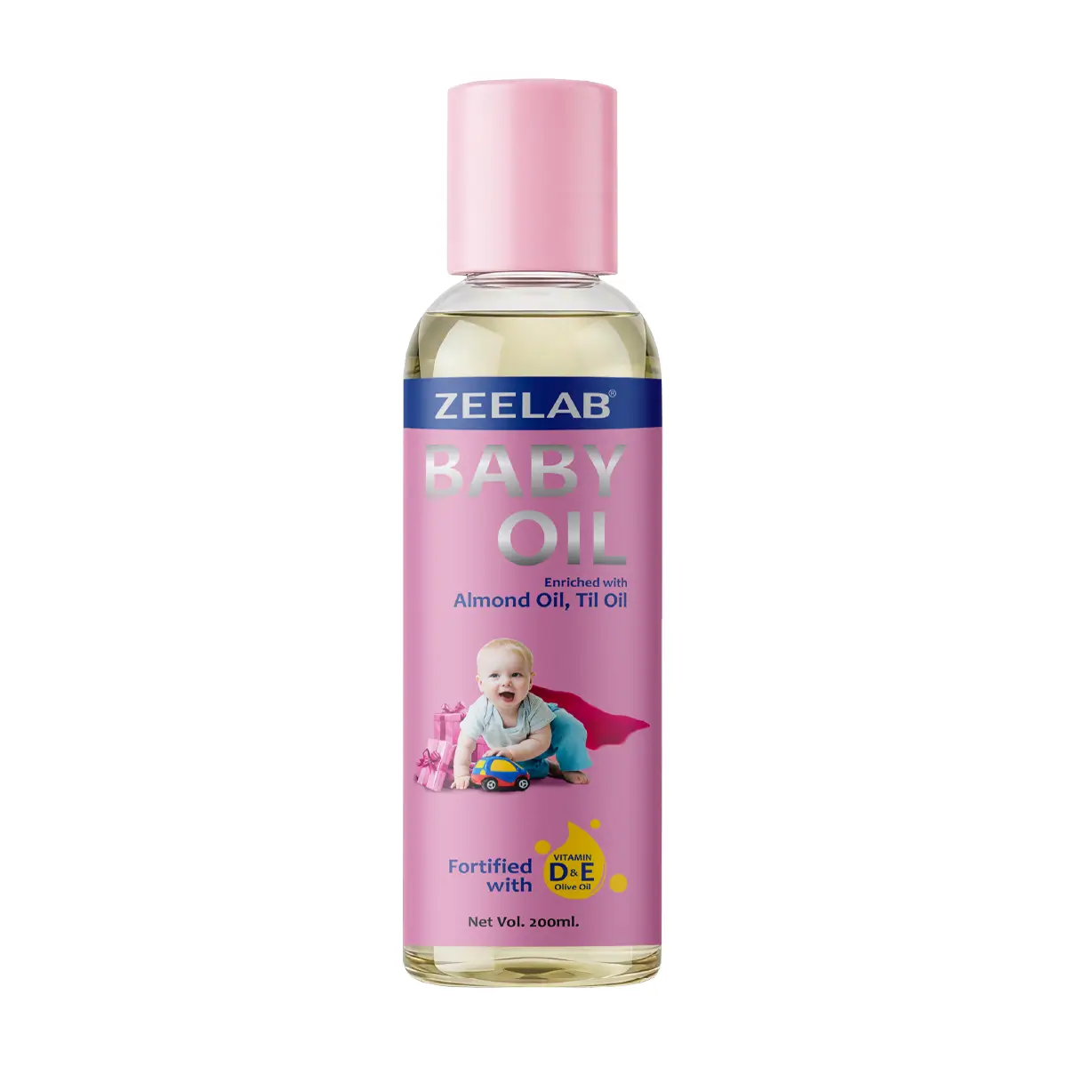 Zeelab Baby Oil 200ml | Gentle Baby Massage Oil