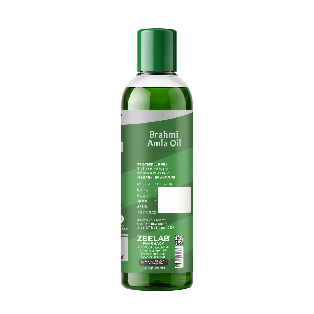  Zeelab Brahmi Amla Hair Oil 200ml