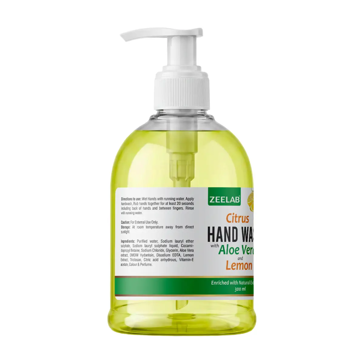 Zeelab Citrus Hand Wash - 300ml
