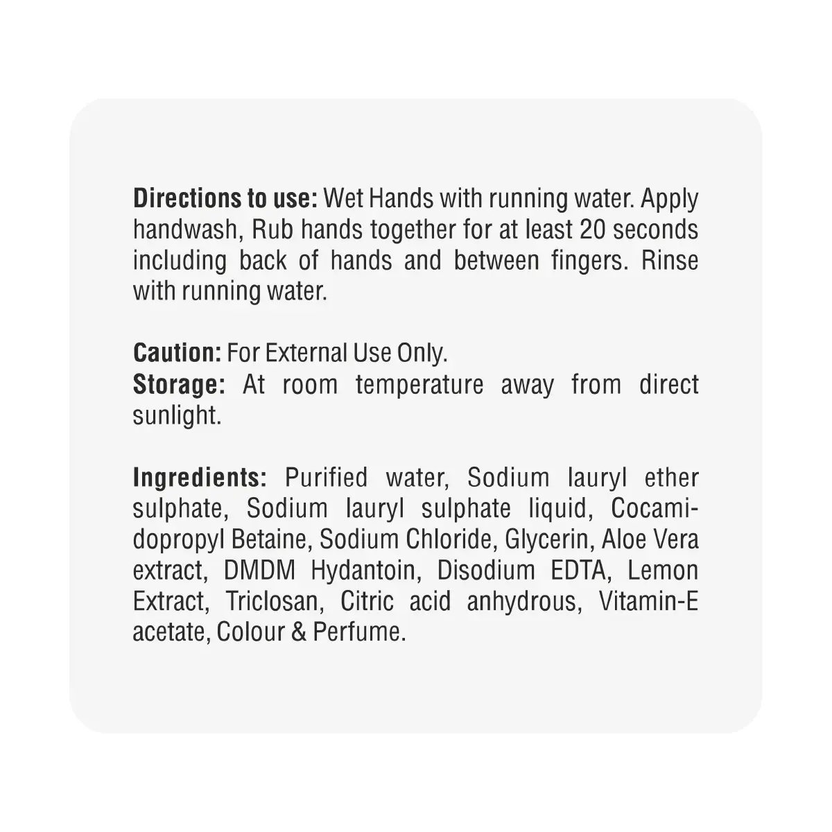 Zeelab Citrus Hand Wash - 300ml