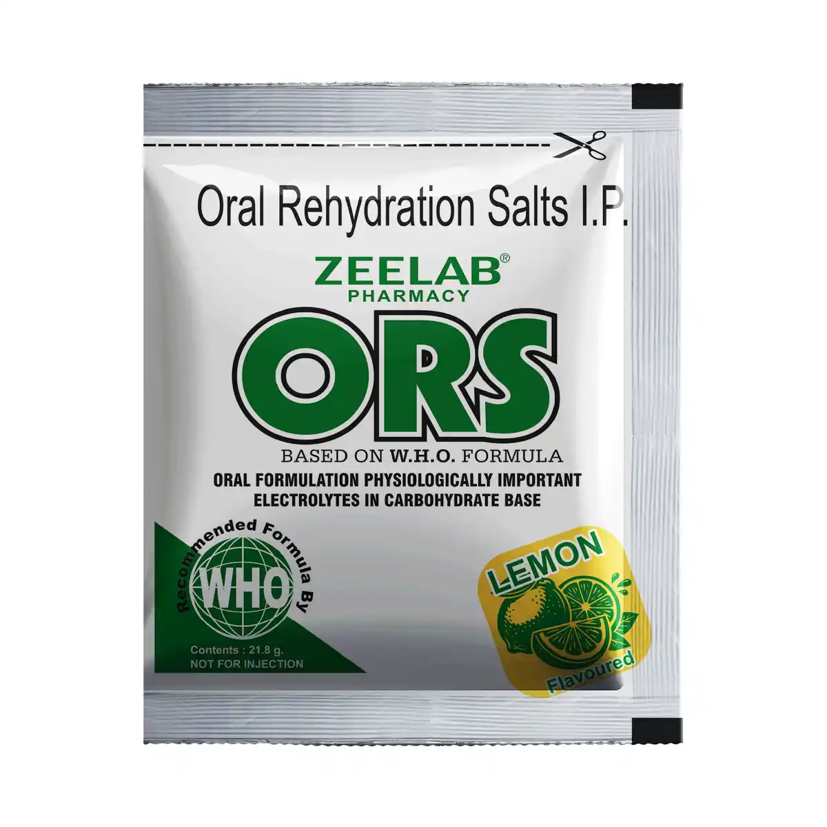 Zeelab ORS Powder Lemon | Dehydration & Electrolyte Balance