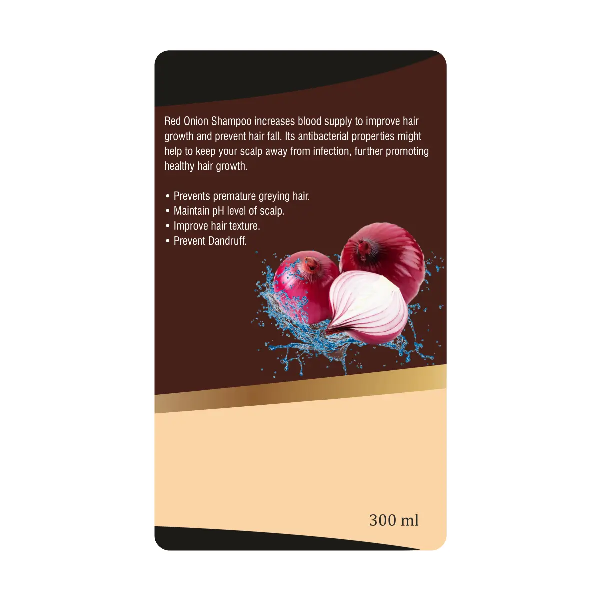 Zeelab Red Onion Shampoo With Vitamin B5