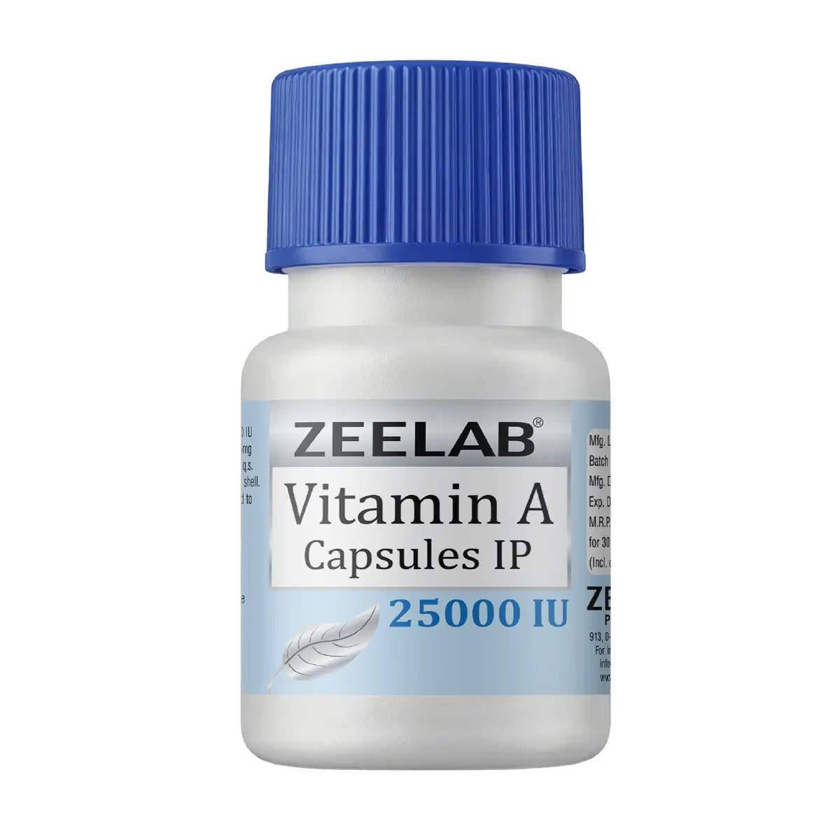 Zeelab Vitamin A Capsule | Supports Vision, Skin & Immunity Health