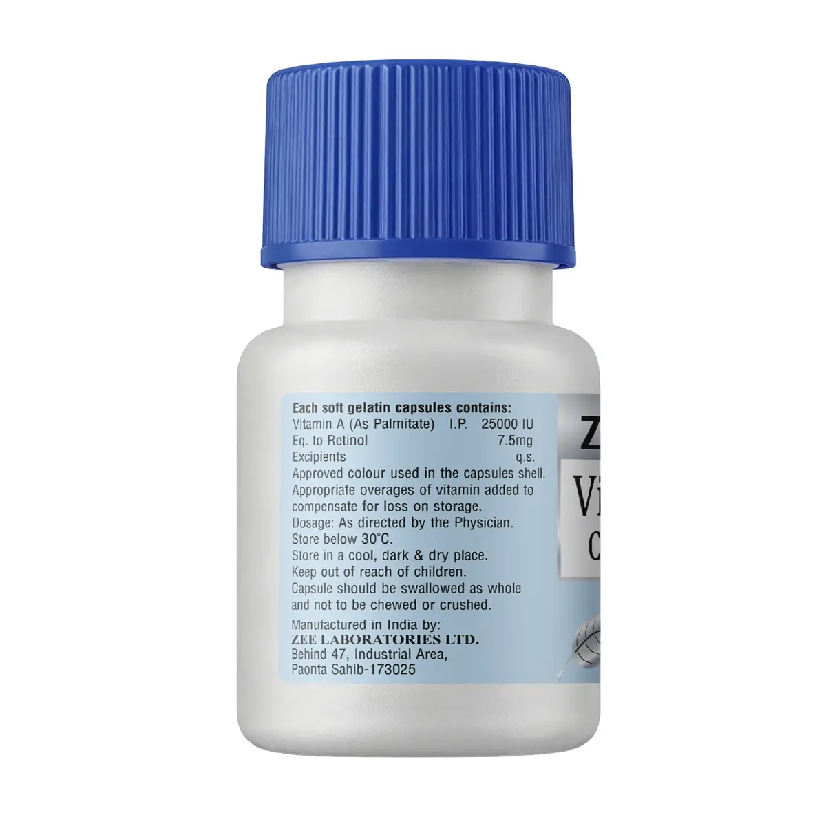 Zeelab Vitamin A Capsule | Supports Vision, Skin & Immunity Health