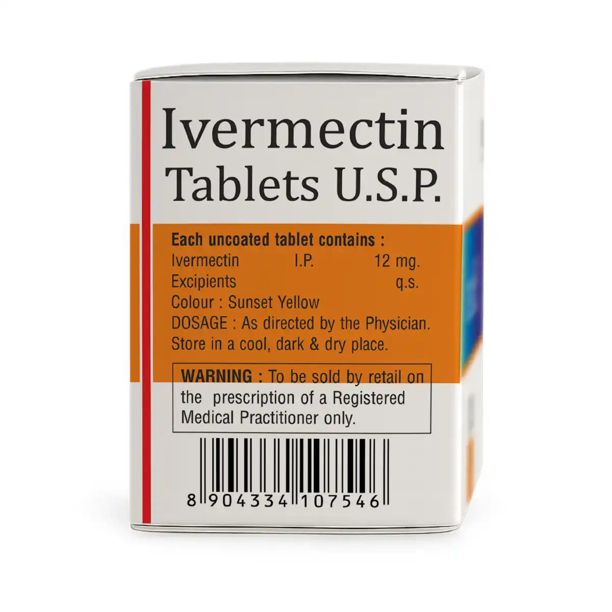Zeemectin 12 | Ivermectin 12mg Tablet | Strip of 4 Tablets