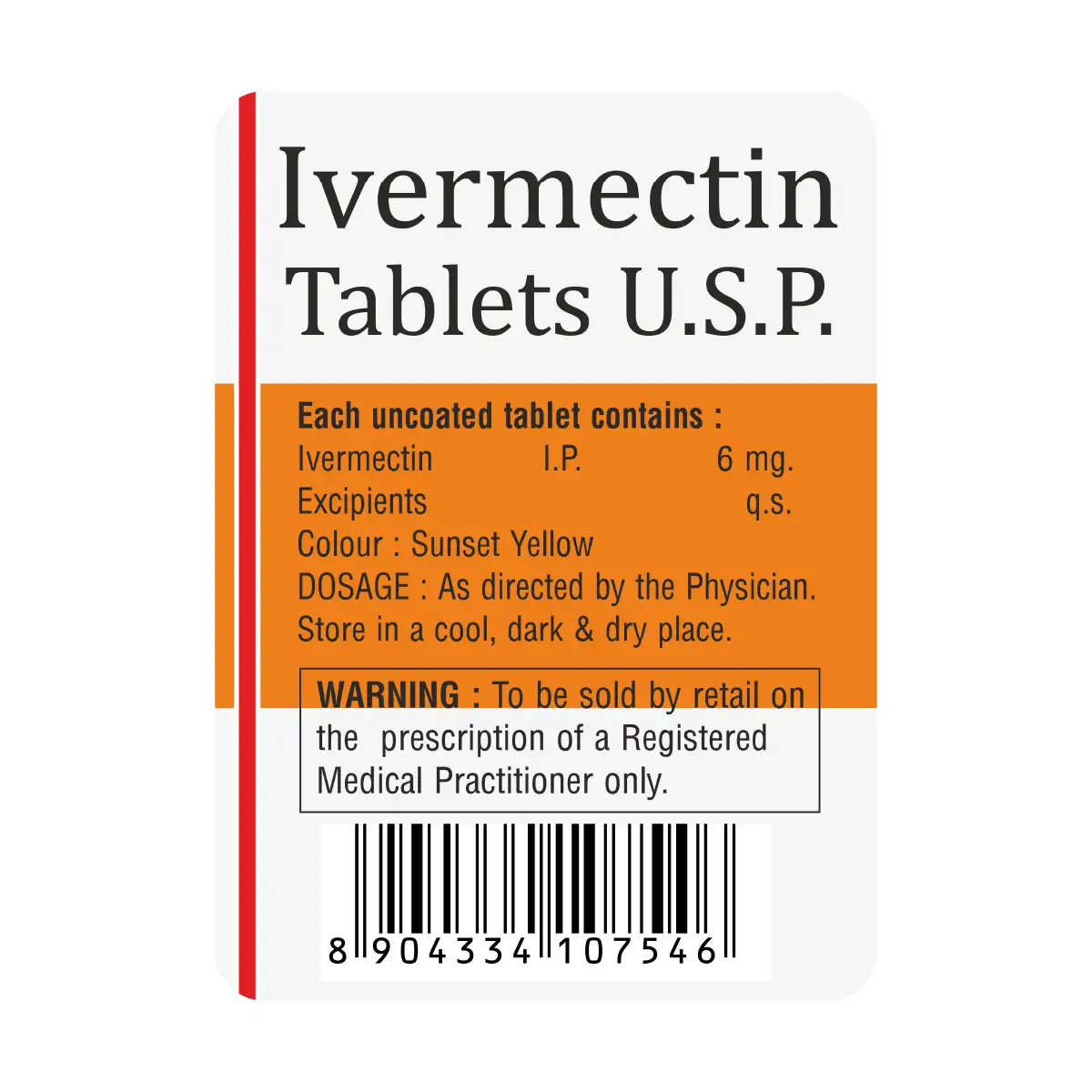 Zeemectin Ivermectin 6mg Tablet